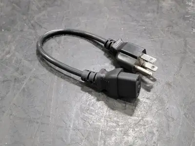 Universal Power Cord 18 AWG 1 ft. (Box of 196)