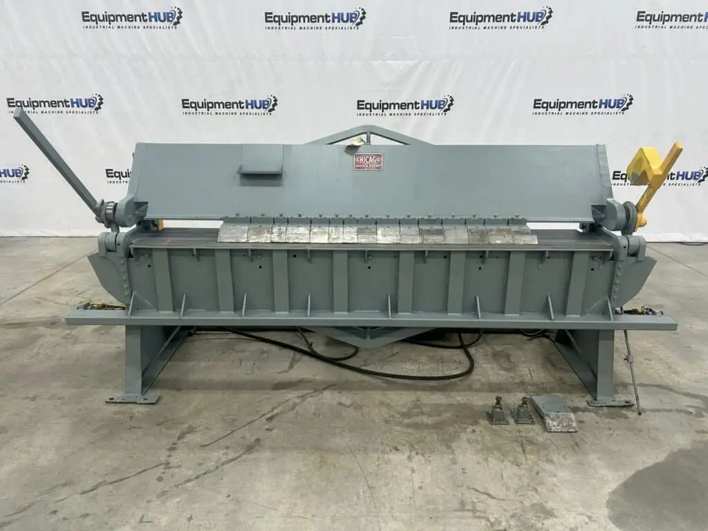 Used CHICAGO BPO-812-6 Box & Pan Brakes including Finger Georgia US | The Equipment Hub #921658