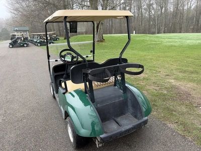 (1) 2017 E-Z-Go golf cart with a Kawasaki gas engine, model 625111G01, does not include Club canopy ...