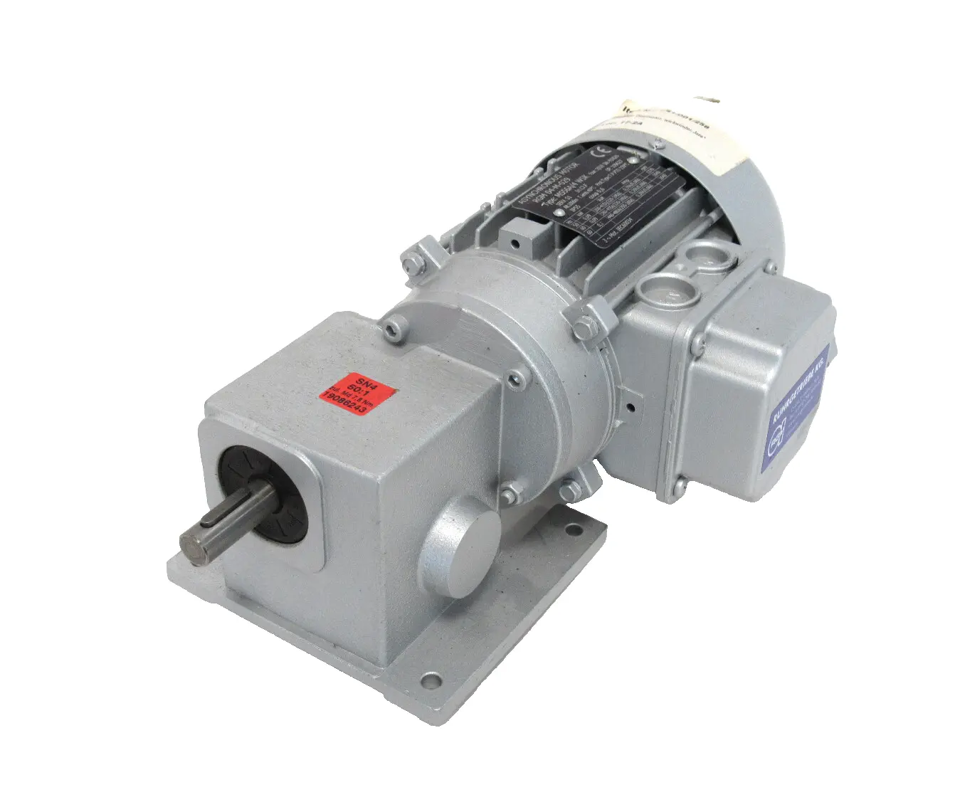 NEW RUHRGETRIEBE MS56A/4 ASYNCHRONOUS GEAR MOTOR 50:1 MS56A4 WSK