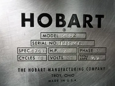 USED HOBART® M802