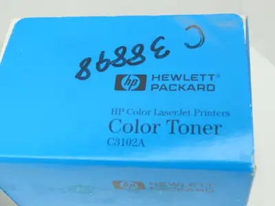 Hewlett Packard C3102A HP Color LaserJet Printer Color Toner Lot of 6