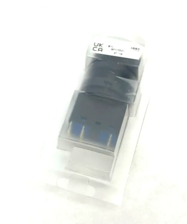 New | in-Stock IDEC Pushbutton Switch DPDT Illuminated Panel Mount, Green Relays & Switches Michigan US | Maverick Industrial Sales #1390871