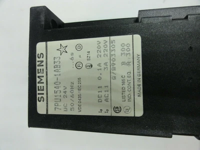 NEW SIEMENS 7PU1540-1AB33
