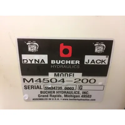 USED BUCHER HYDRAULICS M4504-200