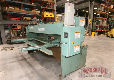 Used 1999 PIRANHA M1/4-10 Power Squaring Shears (Inch) Michigan US | Vander Ziel Machinery Sales #480523
