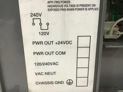 Used ALLEN BRADLEY 1746-P2 SER C / 1746-A10 SER B Panel Mounts Michigan US | Ideal Machinery #1288795