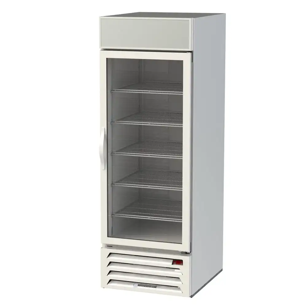 Beverage-Air MMR23HC-1-W 27 1/4" Marketmax™ One Section Glass Door Merchandiser - (1) Right Hinge Door, White, 115v