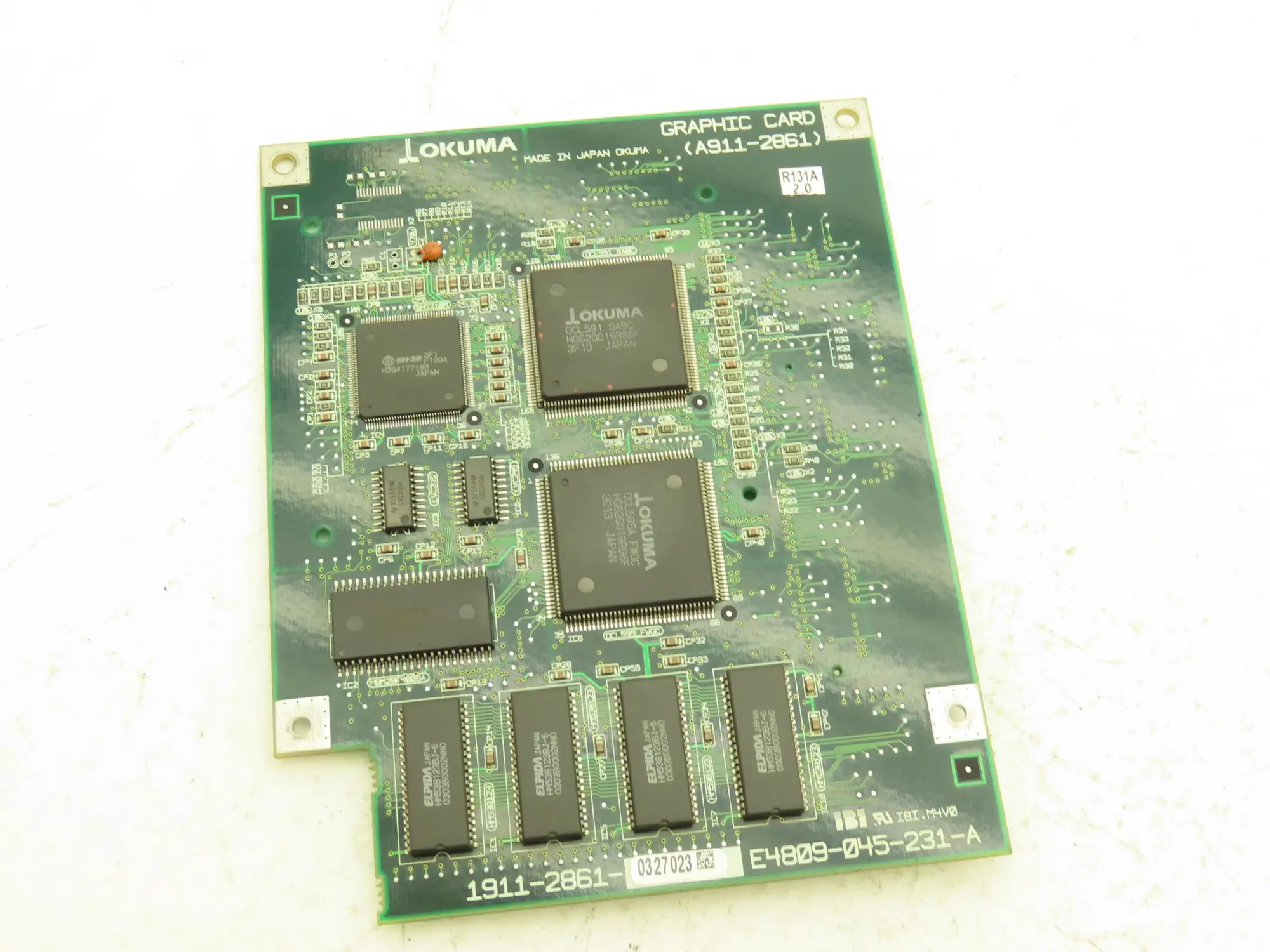 Okuma E4809-045-231-A Printed Circuit Board Module PCB Graphic Card A911-2861