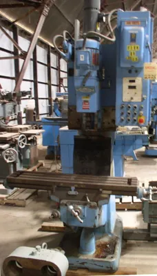 (1) Used Chigonia/Furguson Drill #120620-FIH-2, Table 42-1/8" LR x 9" FB table, 1.5 HP