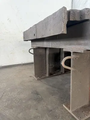 60" X 60" X 36" ACORN WELDING TABLE W/ STAND. STOCK # 0544326
