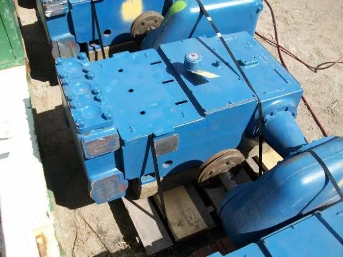 Used NATIONAL 125T-4L TRIPLEX INJECTION PUMP (OILWELL A-344H) Pumps Saskatchewan CA | Chad Equipment #466779