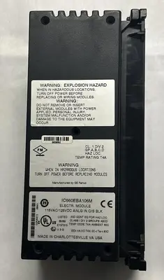 USED GE FANUC IC660BBA106