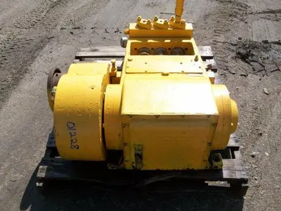USED HUGHES-JETIN 2000 HIGH PRESSURE WATER BLASTING TRIPLEX PUMP