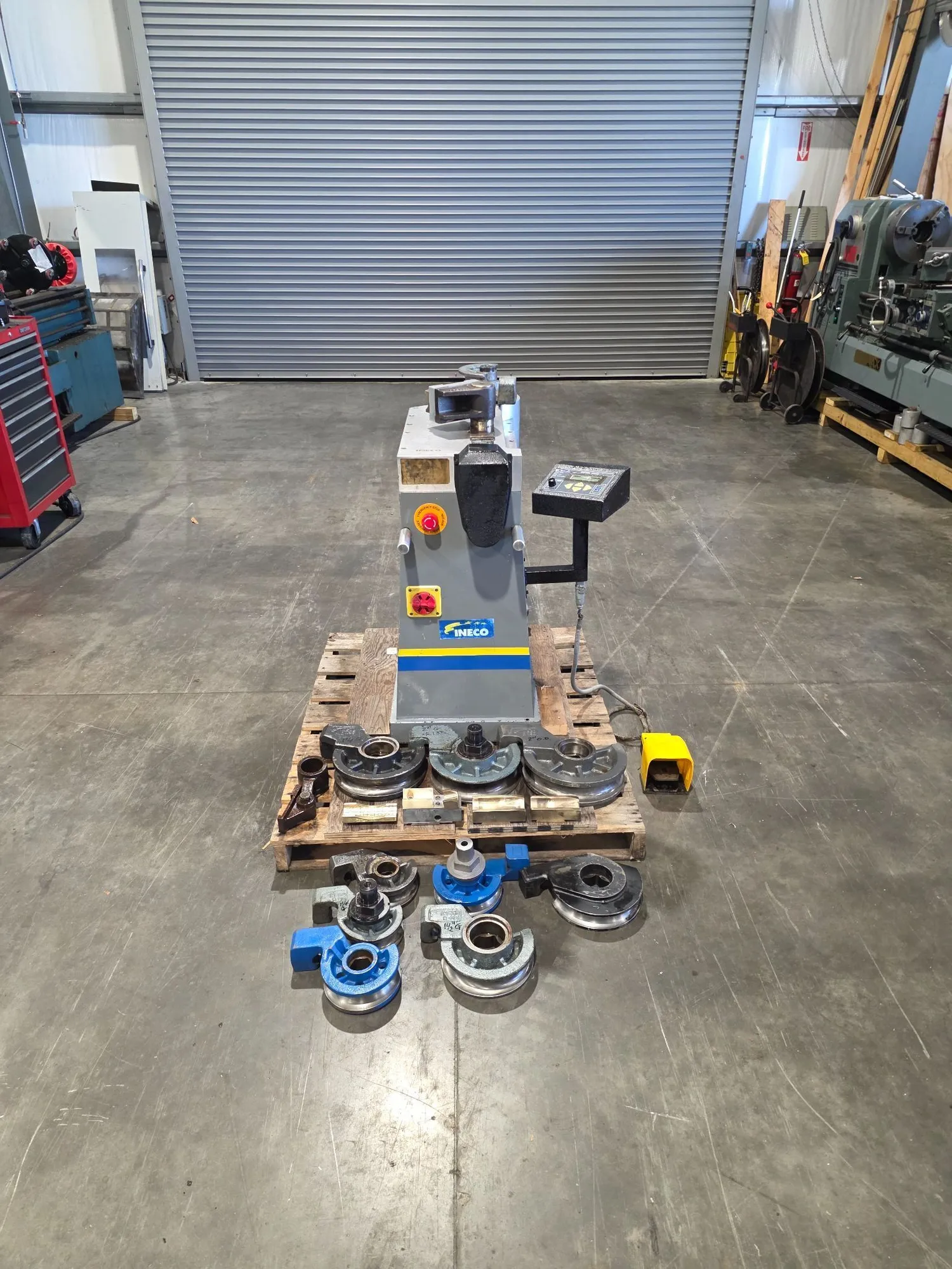 INECO QB-76 VDE Hydraulic Rotary Tube Bender 1996’ #8444