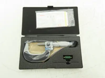 Mitutoyo 193-212 Mechanical Digit Outside Micrometer w/Counter 1-2" Range .0001"
