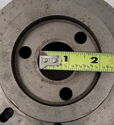 USED KC U75 - 6IN - 4 JAW CHUCK