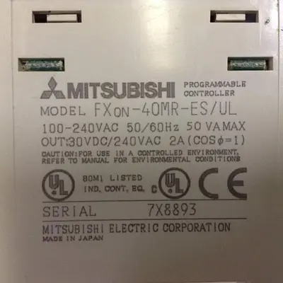 USED MITSUBISHI FXON-40MR-ES/UL