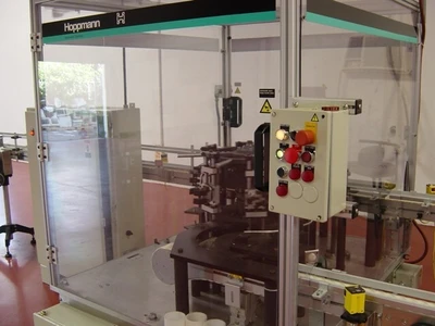 Hoppmann, filling & capping line, 8-station, conveyor control