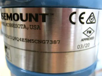 NEW Rosemount 3051 CFP DF010W1S0500D52AA1P1V1V2QC1Q8Q4E5M5CNG7387
