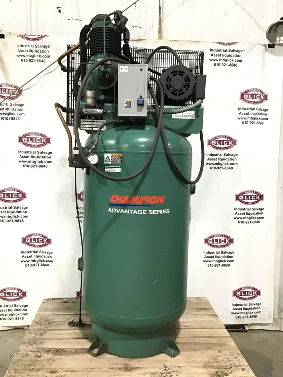 Used CHAMPION _UNKNOWN_ Tank Mounted Air Compressors Pennsylvania US | Moses B Glick #1007380