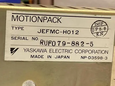 USED YASKAWA JEFMC-H012