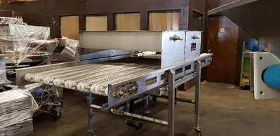 Washer, Belt, 42" x 100", Stainless Steel, Innotech, 2-Zone #5861449