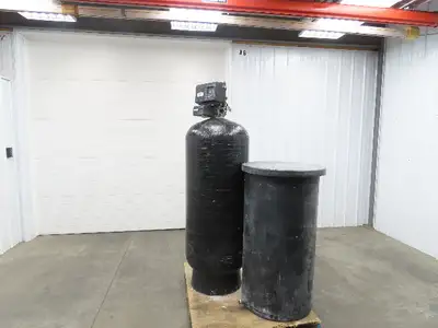 Pentair High Capacity Single Tank Water Softener 90 Gallon Brine Tank 2" Hookup