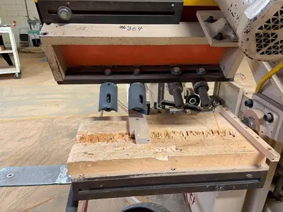 NICHOLS DOUBLE-END ANGLE BORING MACHINE