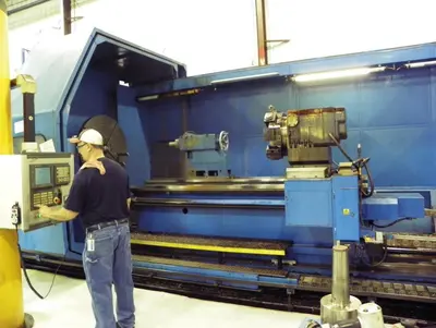 39"/120" x 98"/157"BINNS & BERRY Universal Sliding Bed Gap Lathe