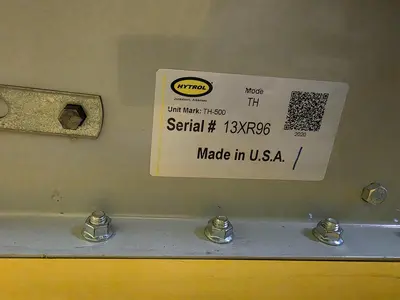 Used 2020 HYTROL TH BELT CONVEYOR Belt Conveyors Wisconsin US | Packer City Sales #1321576
