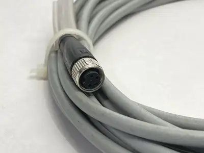 Used Pepperl+Fuchs Connecting Cable M/F M8 4-Pin 5m 233724 Cable & Wire Michigan US | Maverick Industrial Sales #1400784
