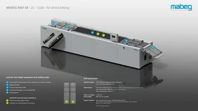 New | in-Stock MABEG MSP 54 Miscellaneous Printing & Paper Equipment Illinois US | Capital Equipment Solutions #1572123