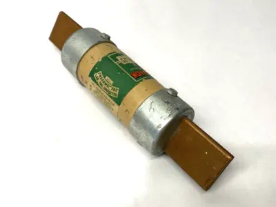 USED BUSSMANN FUSETRON DUAL ELEMENT FUSE 125A 250V