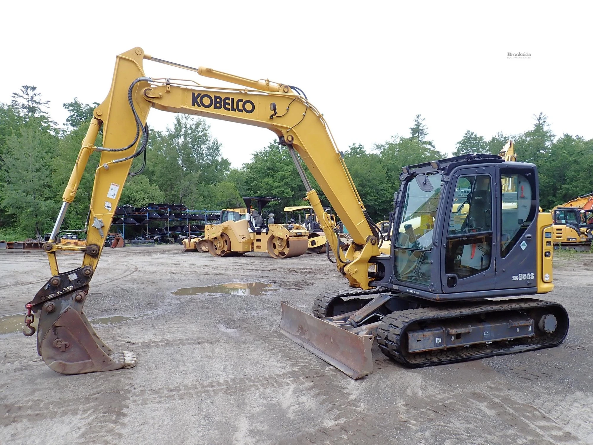 Used 2021 KOBELCO SK85CS-7 Crawler Excavators Massachusetts US | Brookside Equipment Sales #1422154