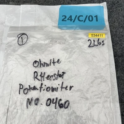 New | in-Stock Ohmite 0460 Potentiometers California US | Davliegogo LLC #1706462