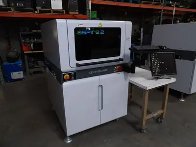 Used KOH YOUNG 2 3D Solder Paste Inspection System Texas US | Aucto #1308518