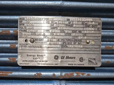 30 HP Sumitomo SM-Cyclo Planetary Gear Reducer, Model CHHJM-S-30-4185Y-25