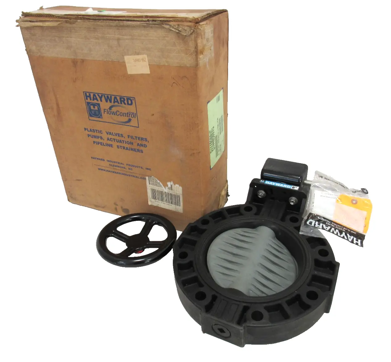 NEW HAYWARD BY440800VG BUTTERFLY VALVE 8" 232-11/GR001