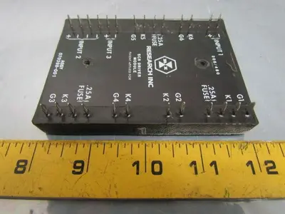 Research Inc 070398-001 3500-0032 SCR Driver Module 208/480V 3 Phase 9.0 664/KG