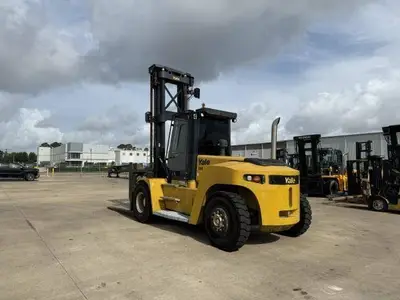 Used 2022 YALE GDP360EF Internal Combustion Forklifts: Pneumatic Tire Illinois US | Somerset Equipment Sales #1546147