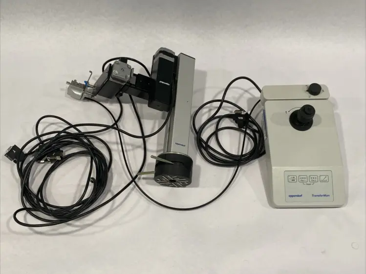 Used EPPENDORF TRANSFERMAN MICROMANIPULATOR JOYSTICK W/ MOTOR MODULE Motors (misc) | Maverick Industrial Sales #1107378