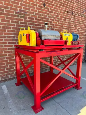 Used KUBCO OIL DECANTER CENTRIFUGE K-618 10 HP MAIN DRIVE 5 HP BACK DRIVE 54X62X51 Centrifuges California US | Equipment Lab #1269575