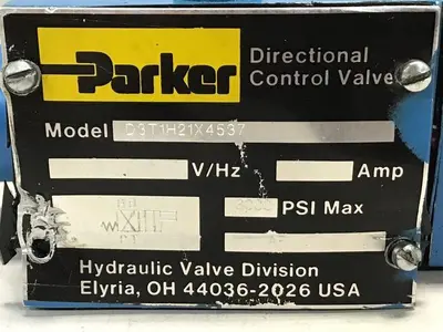 USED PARKER D3T1H21X4537