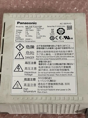 USED Panasonic MLDET2310P , MLDET23 , MLDET2310
