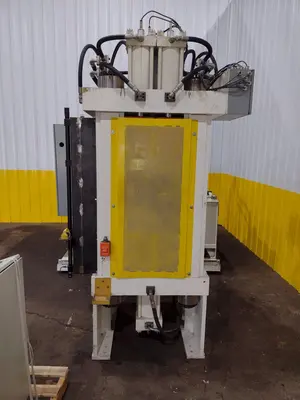 200 TON AMD 4-POST TIE-ROD FRAME HEAVY DUTY HYDRAULIC PRESS & MULTI-PRESSURE HYDRAULIC UNIT: STOCK #19452