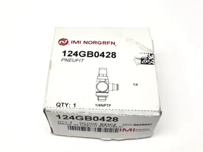 New | in-Stock Norgren 124GB0428 Parts (Hydraulics and Pneumatics) Michigan US | Maverick Industrial Sales #1392217