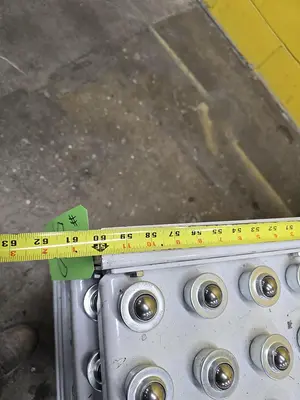 Used HYTROL ROLLER BALL TRANSFER  CONVEYOR Roller Conveyors Wisconsin US | Packer City Sales #1298021
