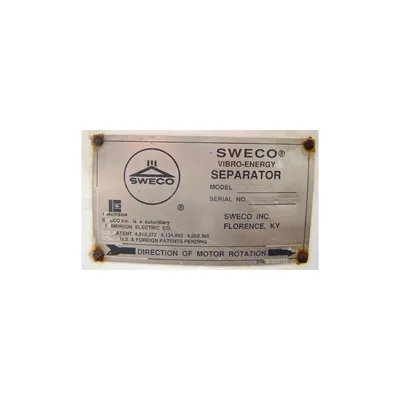 USED SWECO XS48S888