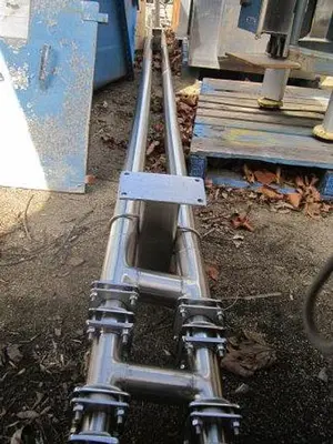 Heat Exchanger, Tube-in-tube, S/st, 2 Pass, 22'l #S737414